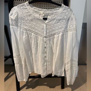 LoveShackFancy blouse, never been worn